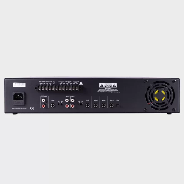 Urban Classic PA550 U Amplifier rear view