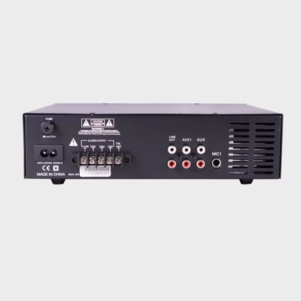 Urban Classic PA 60 Amplifier rear view